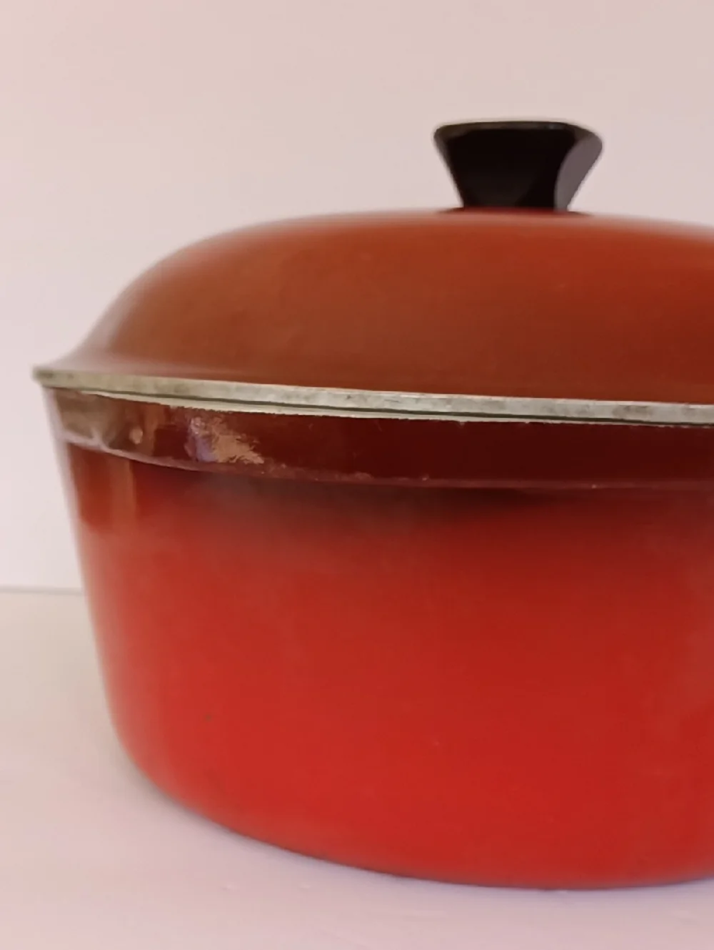 Club Cookware Vintage Dutch Oven Fire Red 10